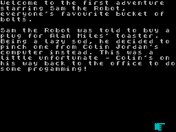 Sam's Un-Excellent Adventure (1994)(Zenobi Software)
